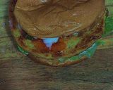 Gambar langkah 4 resipi Burger Ayam Ramly Sempoi 🍔✨.