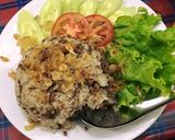 Hình bước làm 3 của món Xôi bò bằm