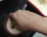 A picture of step 4 of Paneer egg aalu nest.
