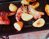 Foto del paso 1 de la receta: Conejo al horno con papas fáciles de hacer