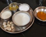 A picture of step 1 of Charnamrit.