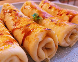 Foto del paso 20 de la receta: Crepes caramelizadas rellenas de crema de vainilla