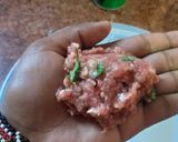 A picture of step 3 of Spaghetti and Meatballs #4weekschallenge #Charityrecipe.