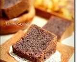 Foto langkah ke 7 dari resep Chiffon Cake Ketan Hitam aka Black Glutinous Rice Chiffon Cake nikmat.