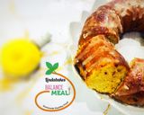 Hình bước làm 6 của món Bánh bông lan chanh việt quất