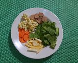 Foto langkah ke 1 dari resep Capcay Kuah Kental.