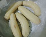 Foto langkah ke 1 dari resep Es pisang ijo khas Makassar.