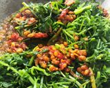 A picture of step 10 of Watercress and Soya Seeds ki Sabji.