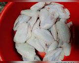 Gambar langkah 1 resipi Ayam korea tak serupa.