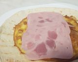 Pas rețetă Lipie cu omletă 3 fotografie