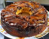 Foto del paso 3 de la receta: Budín caramelizado de peras y chocolate