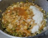 Foto del paso 3 de la receta: Coliflor y calabacín en salsa de tomate🧆🥙🍅