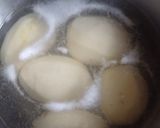 Foto del paso 1 de la receta: TORTITAS DE PAPA CON QUESO YJAMON 😍😍
