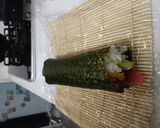 A picture of step 14 of Raw tuna and Sweet soysauce Maki-sushi.