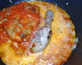 Foto del paso 4 de la receta: Pollo a la crema (mixeada) de morrón