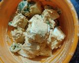 A picture of step 6 of Paneer tikka.