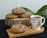عکس مرحله 2 از دستور کیک تخمه و کنجد رژیمی