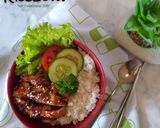 Foto langkah ke 9 dari resep Chicken Teriyaki RiceBowl.