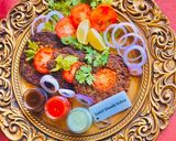 A picture of step 4 of Chapli kabab.