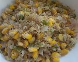 A picture of step 8 of Corn Tikki.