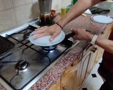 Foto del paso 8 de la receta Tortilla de coliflor rellena de queso 🧀