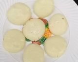 A picture of step 5 of Ras malai.