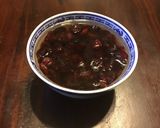 A picture of step 3 of California Farm Cranberry Rum Cake.