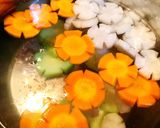 Hình bước làm 2 của món Bánh Canh Gõ Tay Nấu Chay