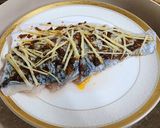 黃金蝦XO醬蒸鱸魚的食譜步驟4照片