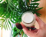 Hình bước làm 1 của món Sữa chua úp ngược