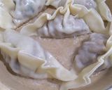 Foto langkah ke 5 dari resep Gyoza Sayur Daging Sapi.