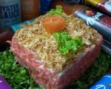 A picture of step 13 of Peri Patakha Chicken Sandwich Cake.