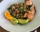 A picture of step 5 of One Cup Salad.