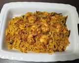 Foto langkah ke 7 dari resep Mie Aceh Udang.