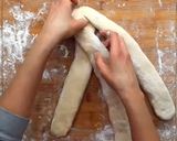 A picture of step 1 of Peak stuffed bread.