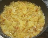 Foto del paso 6 de la receta "Mozzatruita" o tortilla cremosa de Patatas, Cebolla y Mozzarella