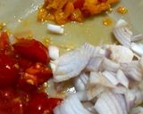 A picture of step 1 of Stir fried Boiled Yam.