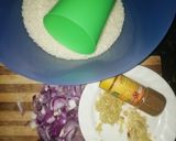 A picture of step 1 of Pilau #theme challenge.
