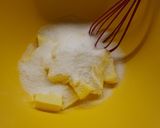 Foto del paso 1 de la receta: Budín inglés de gofio y pasas