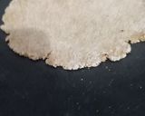 A picture of step 3 of Bran flour Roti.