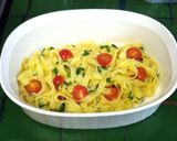 Foto del paso 3 de la receta: Fettuccine con jitomatitos ©