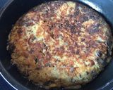 Foto del paso 7 de la receta 148. Tortilla de patata con morcilla con la Lékué