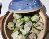 รูปขั้นตอนการทำที่ 3 ของ สันในไก่ม้วนผักกาดขาว คลีนๆ By Microwave