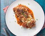 Hình bước làm 3 của món Gà Phủ Sốt Cà Chua Phô Mai Bỏ Lò  - Chicken Parmigiana