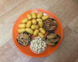 A picture of step 1 of Dryfruits Dumplings.
