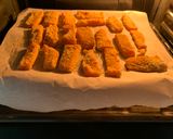 Foto del paso 3 de la receta: Barritas de salmón rebozado al horno para bebés