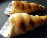 Foto del paso 4 de la receta: Cañoncitos de hojaldre con relleno de dulce de leche