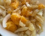 Foto del paso 2 de la receta: Ensalada de bacalao, naranja y cebolleta