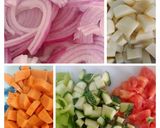 Une image de l'étape 1 de Soupe de légumes aux secrets gourmands 🍲🍲.