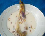 Foto langkah ke 4 dari resep Terong bakar Kuah santan <Tarung babanam Banjar>.